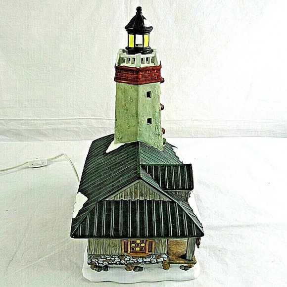 Vintage Workshop Windyhill Lighthouse Collection Lighted 2000 - Picture 4 of 8